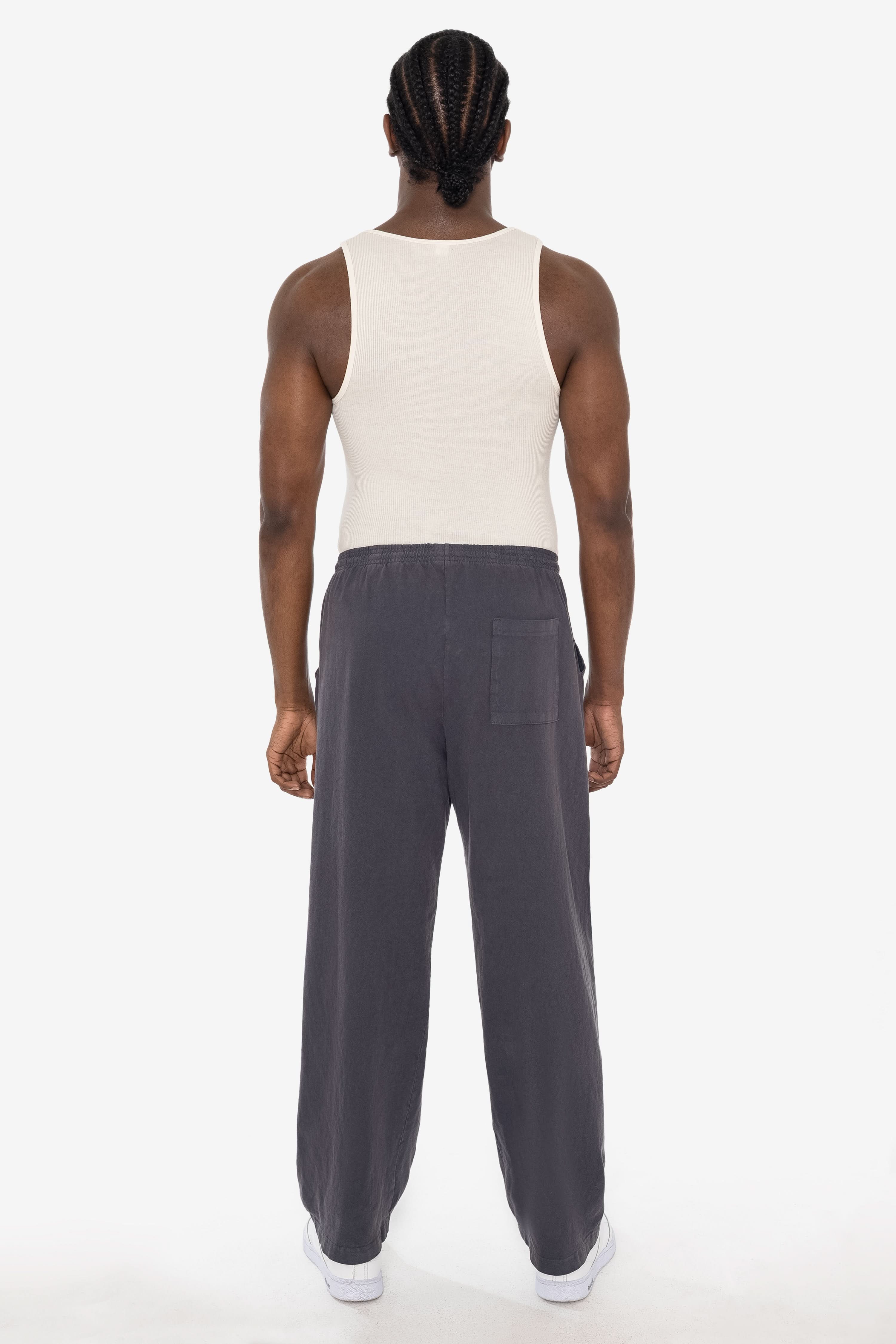 1205WGD - Men's Heavy Jersey Wide Garment Dyed Casual Pant - Image 4