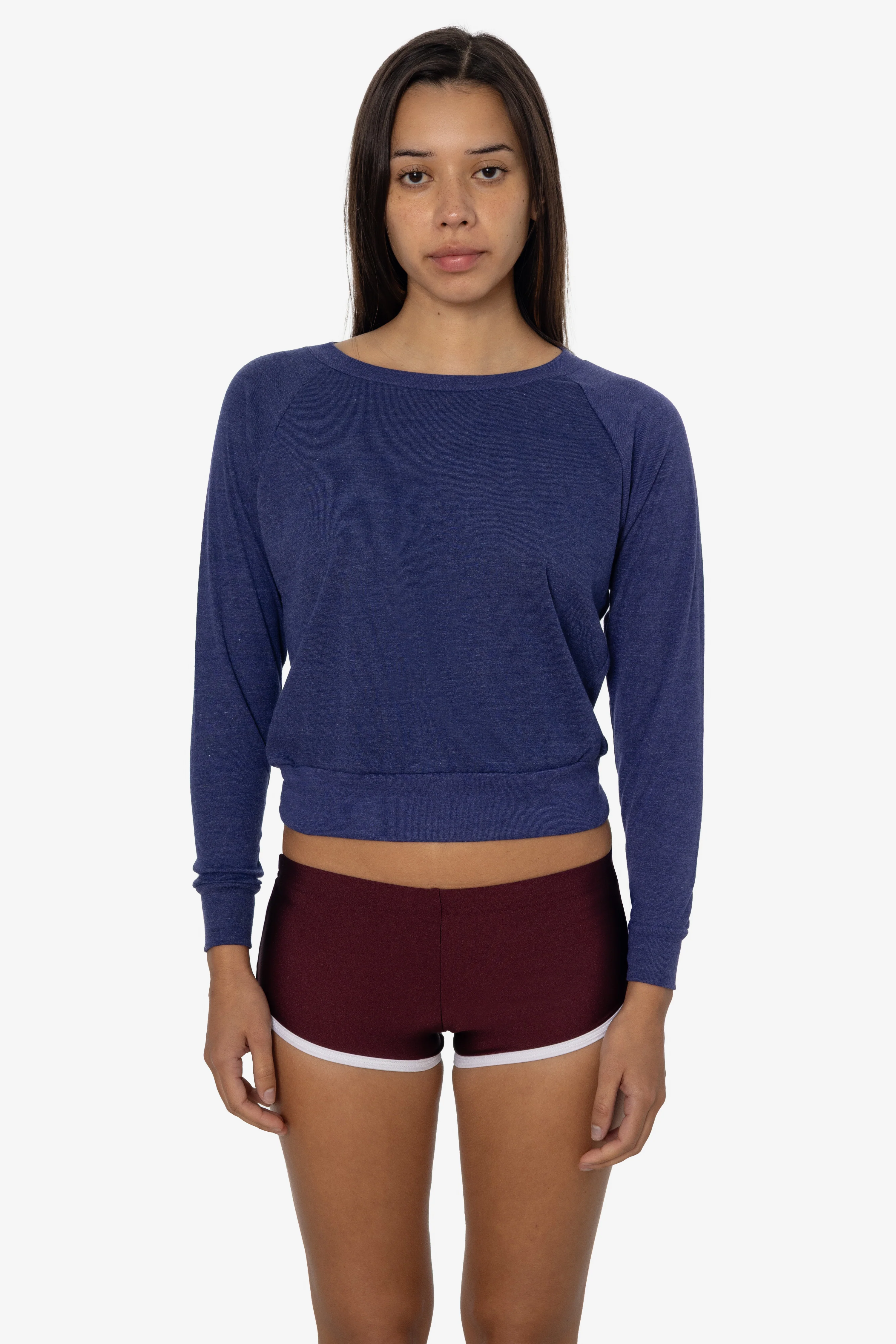 BR3094 - Women's Tri-Blend Rib Pullover - Image 10