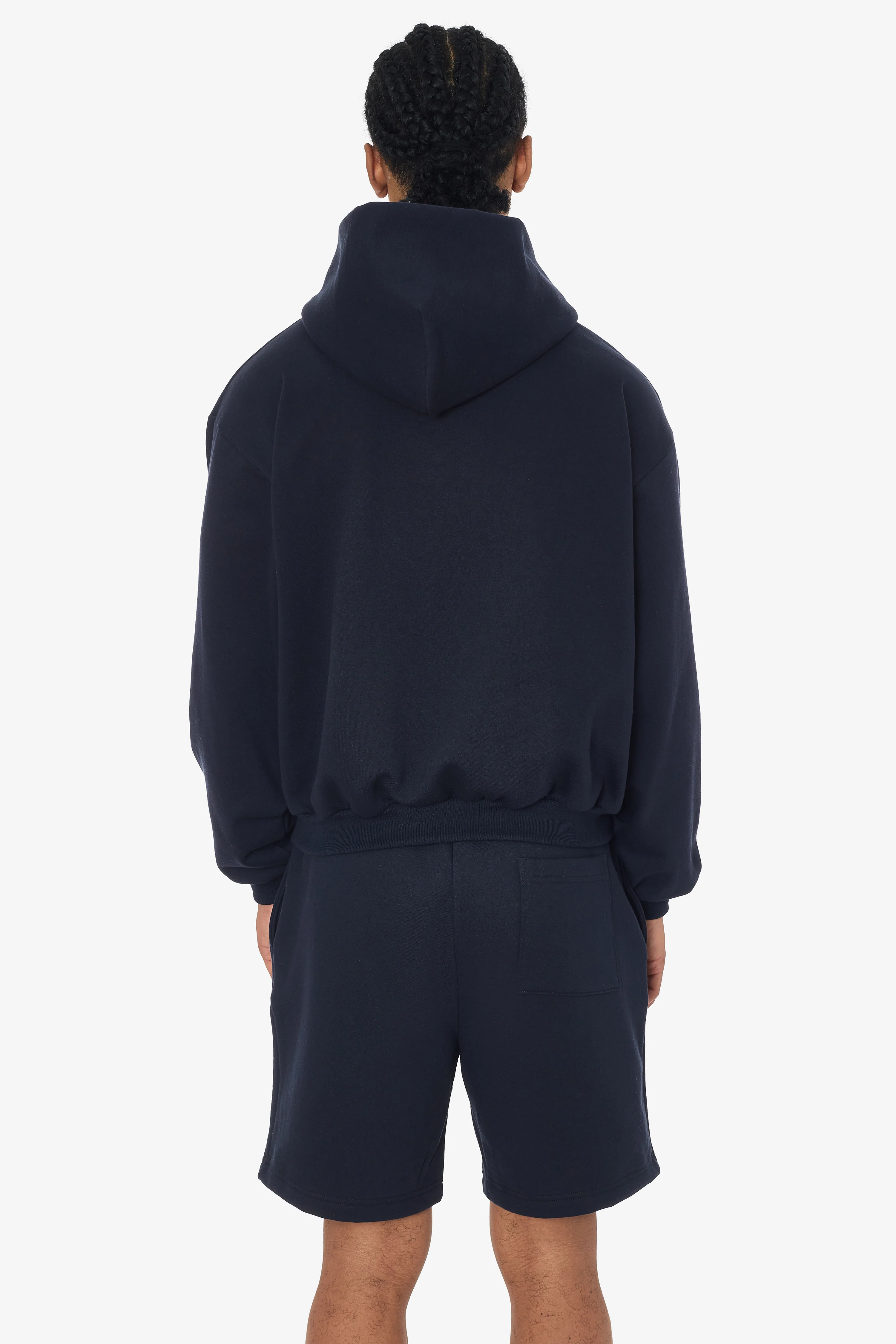 MWF02 - 10oz. Mid-weight Poly Cotton Fleece Sweat shorts - Image 12