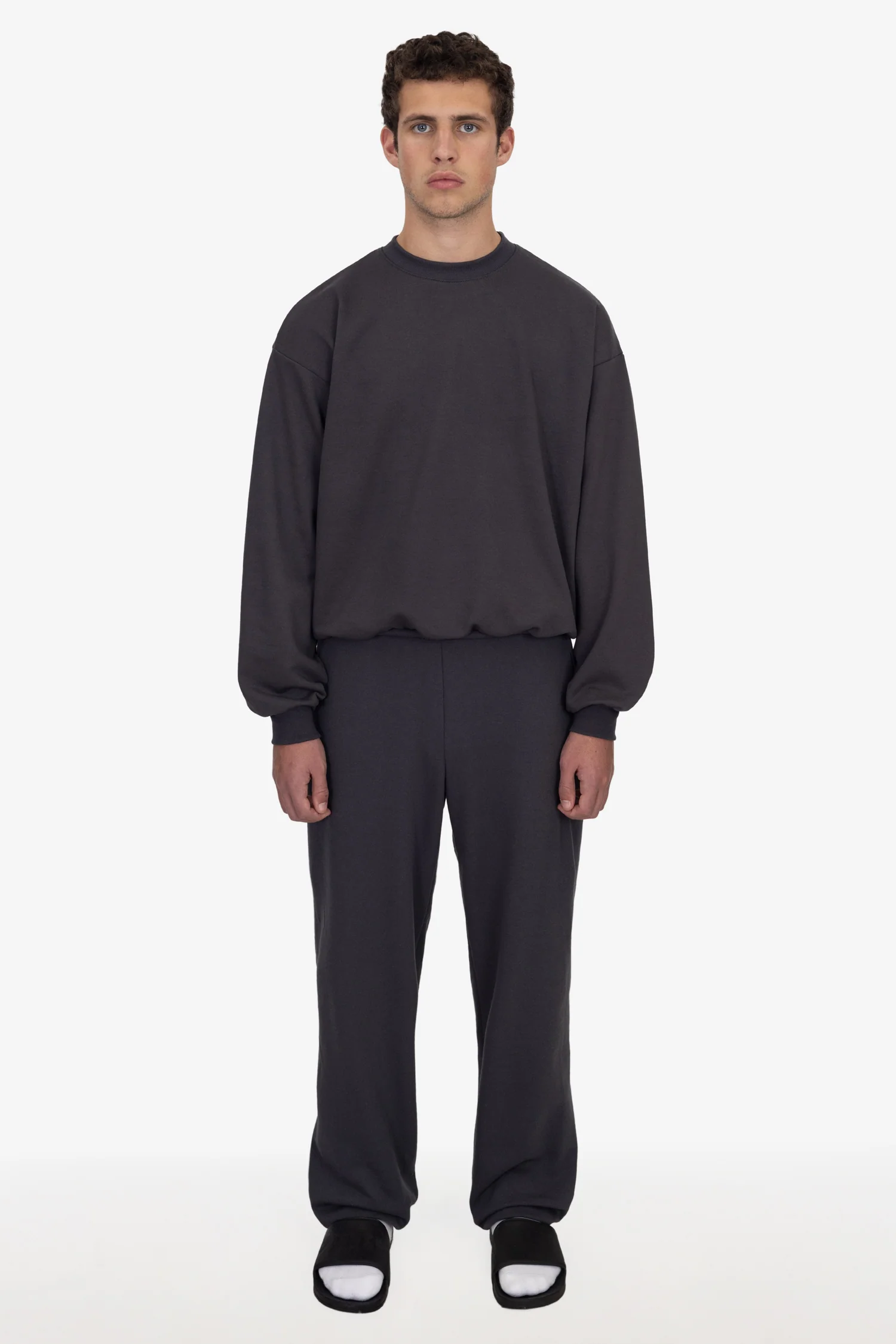 MWF1044 - 10 oz. Mid-Weight Poly Cotton Fleece Wide Sweatpant - Image 27