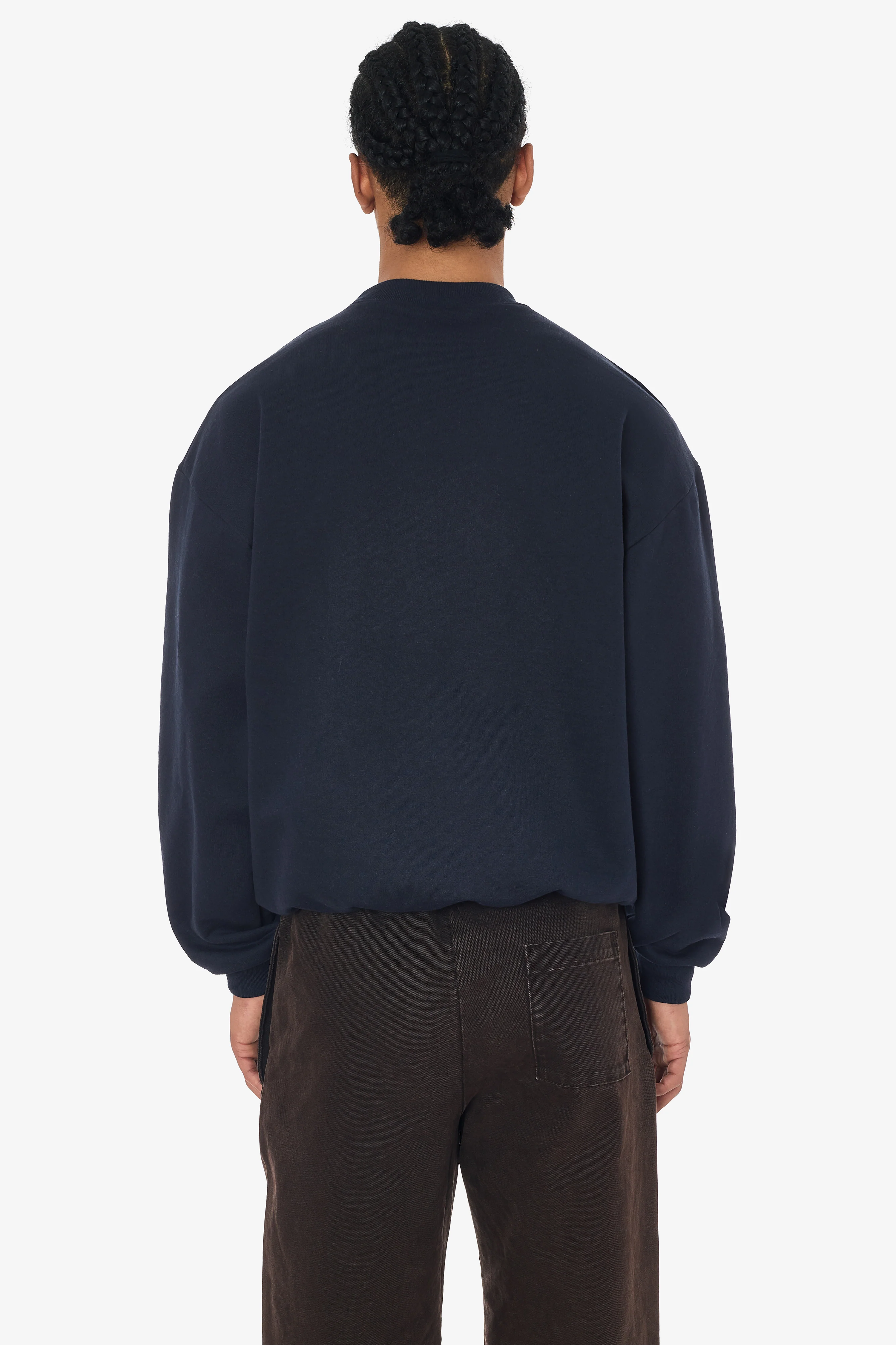 MWF1047 - 10 oz. Mid-weight Poly Cotton Fleece Wide Crewneck - Image 10