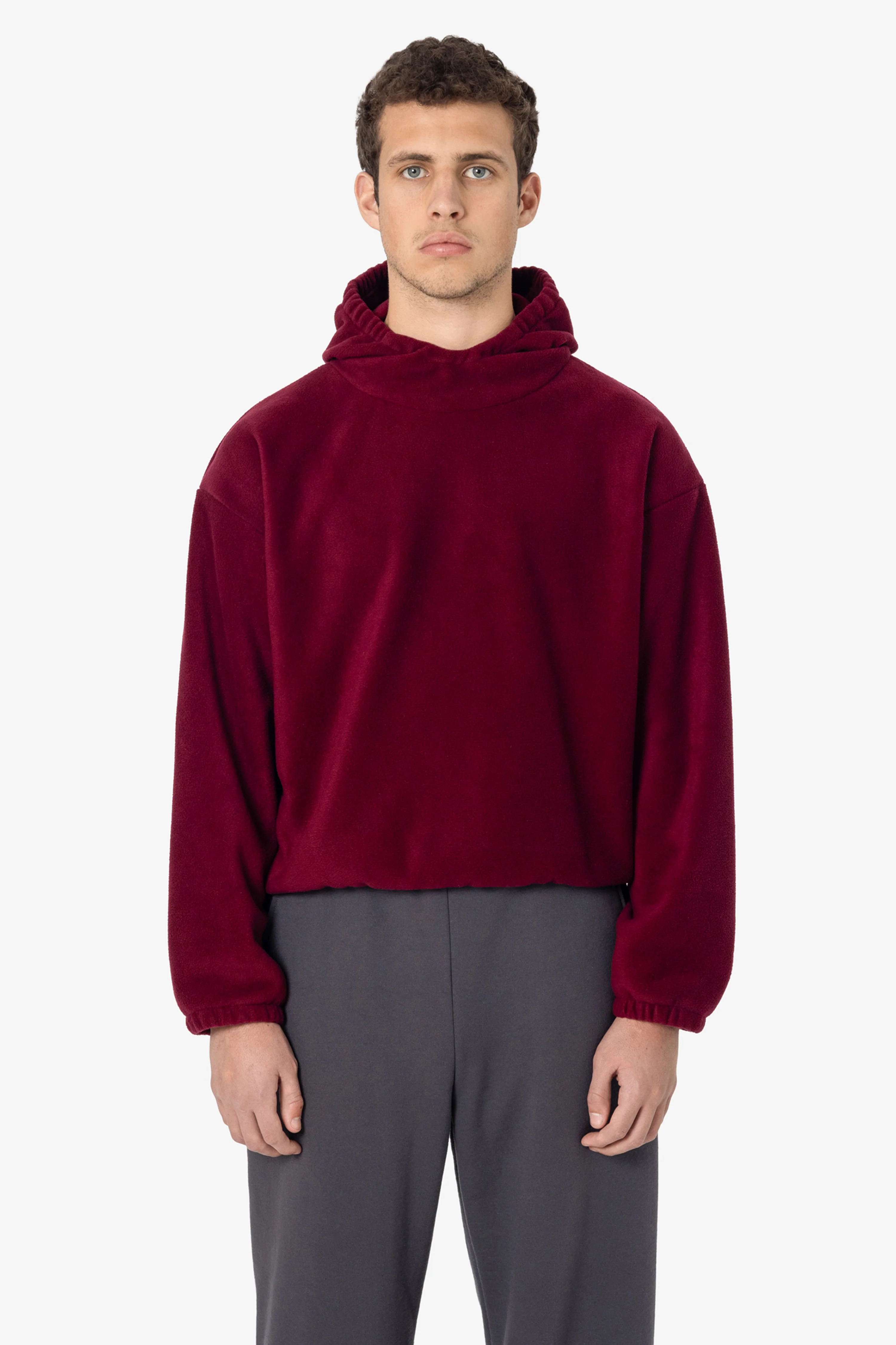 PF409 - Polar Fleece No Pocket Hoodie - Image 58