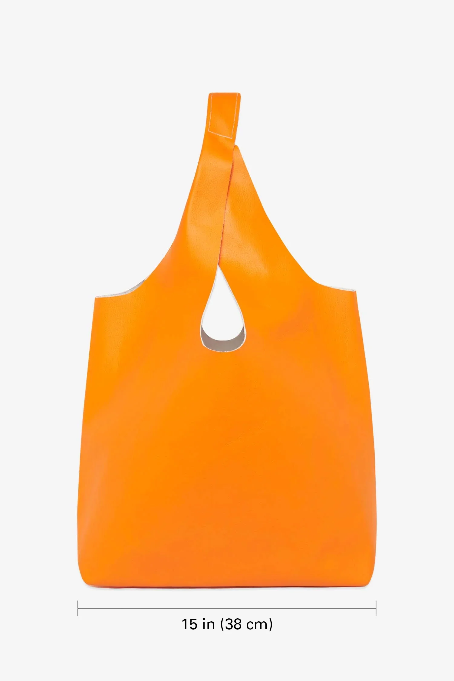 RLH3406 - Monochromatic Leather Shopping Bag - Image 74