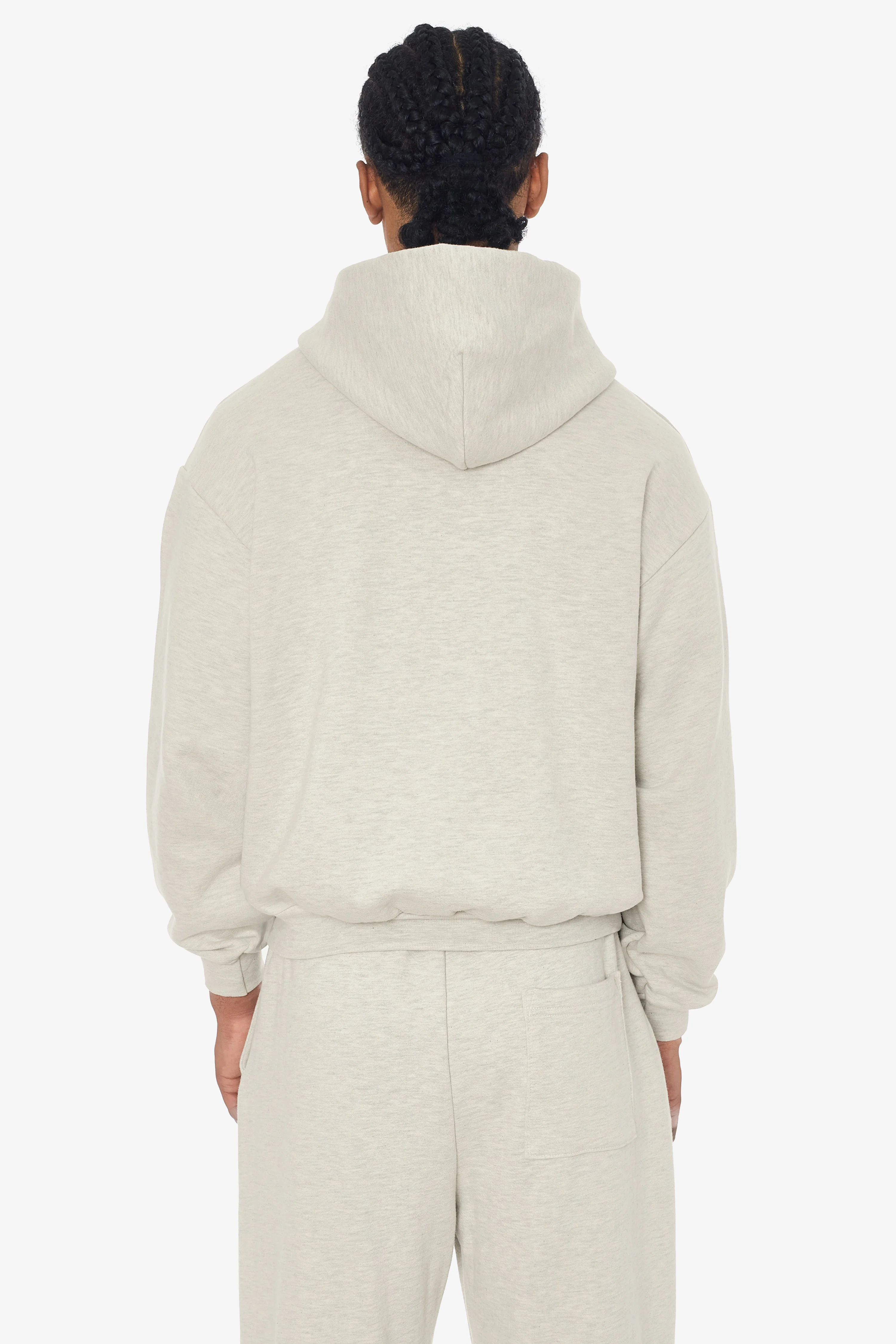 SF410 - 12oz Scour Fleece Cropped Zip Up Hoodie - Image 9