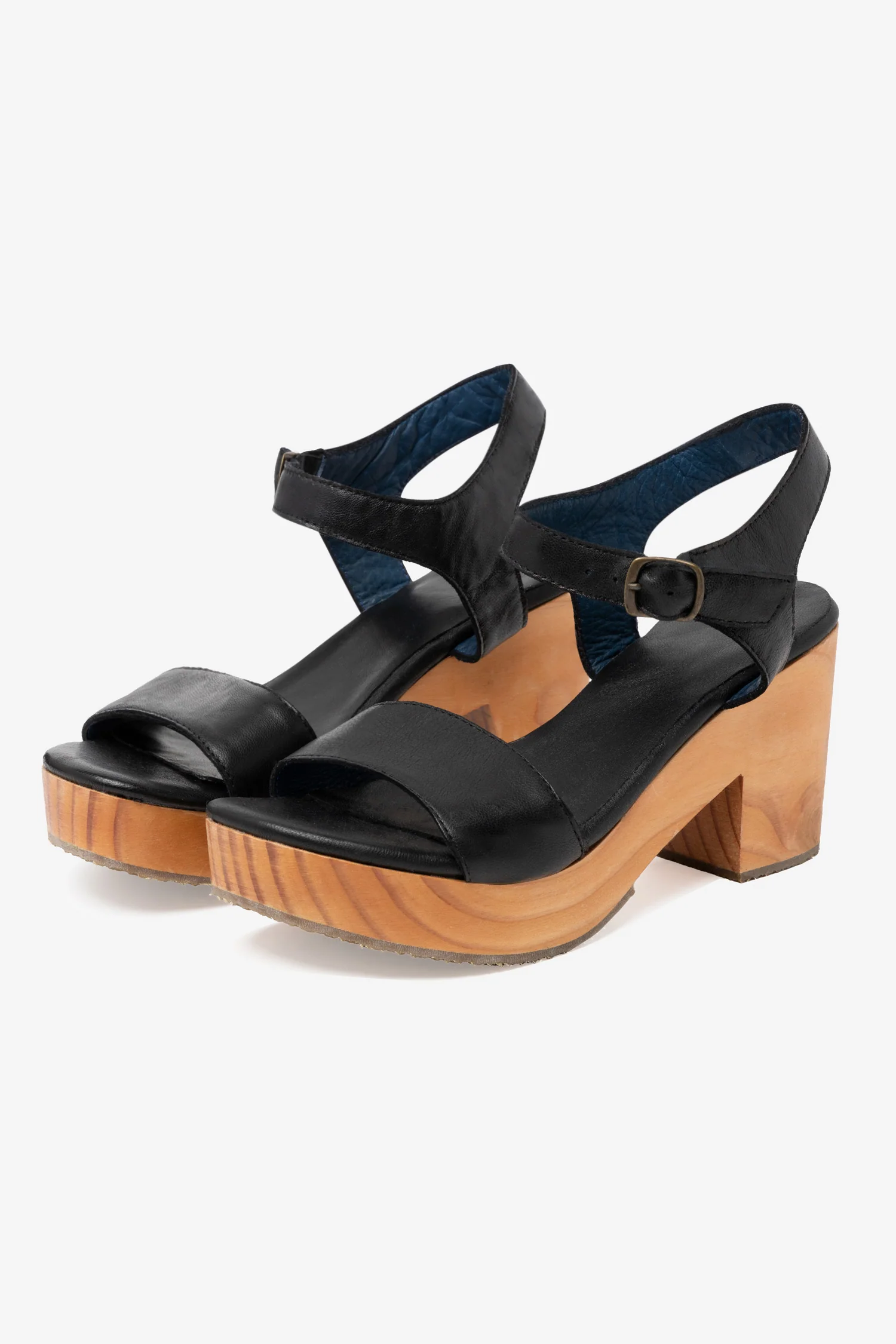 WOODSNDL01 - Wooden Heel Sandal - Image 5